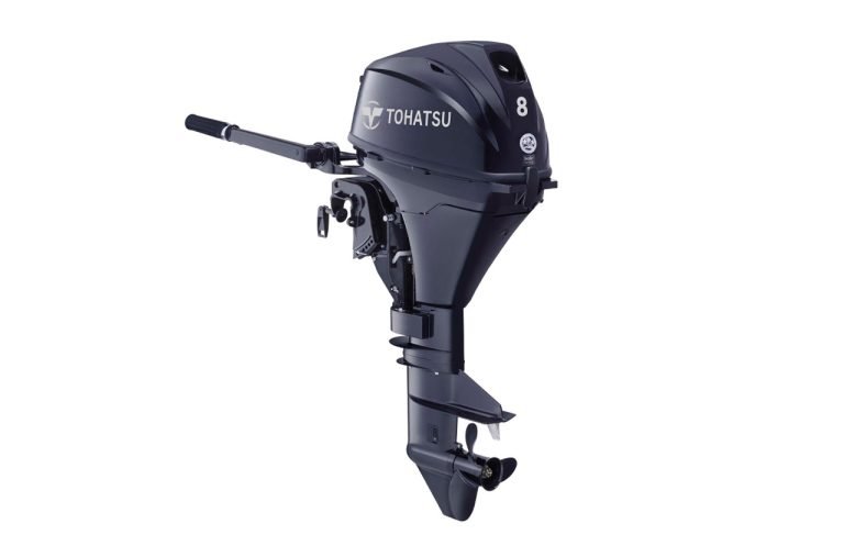 Tohatsu-8hp-Outboard-MFS8BS-768x507 (2) Tohatsu 8hp Outboard | MFS8BS - Image 1